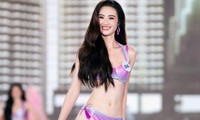 Màn trình diễn bikini của Top 10 Hoa hậu Thế giới Việt Nam 2023