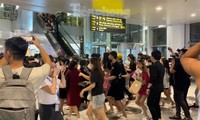 Ái ngại cảnh fan Việt chạy tán loạn khi đón BlackPink ở sân bay Nội Bài
