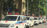 Hà Nội điều động 20 đội xe cấp cứu hỗ trợ Bắc Giang