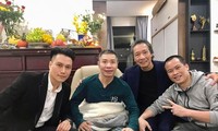 Diễn viên Việt Anh đến thăm NSND Công Lý