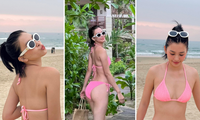 Hoa hậu Tiểu Vy diện bikini nóng bỏng, khoe body &apos;cực phẩm&apos; sau 4 năm đăng quang