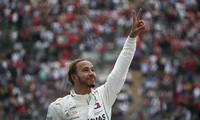 Tay đua người Anh, Lewis Hamilton đã lên ngôi vô địch thế giới đua xe công thức 1 (F1) lần thứ 5 trong sự nghiệp sau khi về đích thứ 4 ở giải Mexico Grand Prix. 