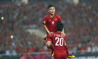 Tuyển Việt Nam đang bay cao ở AFF Cup 2018. Ảnh: VnExpress