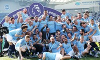 Man City ăn mừng chức vô địch sau chiến thắng trước Brighton