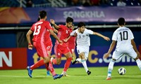 U23 Uzbekistan gặp vô số khó khăn trước U23 Iran. Ảnh: AFC