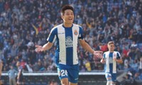 Wu Lei thường xuyên được ra sân ở Espanyol.