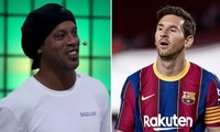 Danh thủ Ronaldinho không cho rằng Lionel Messi là cầu thủ vĩ đại nhất lịch sử bóng đá 