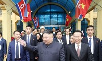 Hình ảnh ngày đầu tiên ở Việt Nam của Chủ tịch Triều Tiên Kim Jong Un