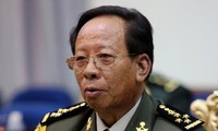 Bộ trưởng Quốc phòng Campuchia - Đại tướng Tea Banh. (Nguồn: khmertimeskh.com) 