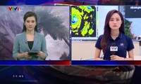 BTV thời tiết Xuân Anh chia sẻ 2 ngày &apos;trực chiến&apos; bão số 9 với 30 lần lên sóng 