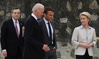 Tổng thống Mỹ Joe Biden thúc giục lãnh đạo Nhóm G7 đối phó ảnh hưởng kinh tế và an ninh ngày càng gia tăng của Trung Quốc. Ảnh: Getty