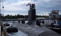 Tàu ngầm hạt nhân lớp Virginia của Mỹ. Ảnh: US Navy