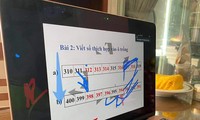 Một học sinh lớp 3 ở Hà Nội vẽ bẩn lên màn hình trong giờ học trực tuyến
