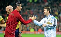 World Cup 2022 sẽ là lần cuối Messi và Ronaldo xuất hiện ở sân khấu bóng đá lớn nhất hành tinh. Ảnh: Getty Images