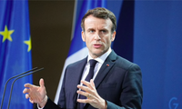 Tổng thống Pháp Emmanuel Macron. Ảnh: Reuters