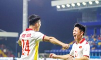 Các cầu thủ U23 Việt Nam được chờ đợi tiếp tục thể hiện màn trình diễn tốt trước U23 Thái Lan dù gặp tổn thất về lực lượng do COVID-19. Ảnh: Anh Ðoàn