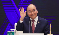 Chủ tịch nước Nguyễn Xuân Phúc dự Hội nghị cấp cao APEC. Ảnh: Baoquocte