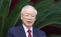 Tổng Bí thư Nguyễn Phú Trọng phát biểu tại Hội nghị 