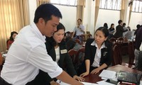 Giáo viên tỉnh Lâm Đồng tập huấn chương trình sách giáo khoa mới. Ảnh: Nghiêm Huê