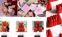 Nhiều sản phẩm quà tặng Valentine được giới thiệu, rao bán 