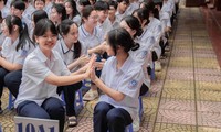 Sau kì thi, học sinh ở Hải Phòng đã nhập học lớp 10 THPT