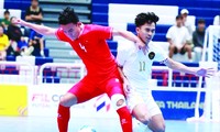 Những nhân tố trẻ mang đến sức sống mới cho ĐT Futsal Việt Nam. Ảnh: GF