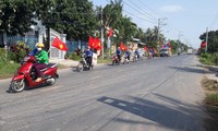 ĐVTN tỉnh Đồng Tháp tuyên truyền bầu cử 