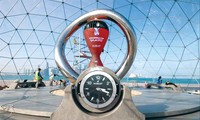 Đồng hồ đếm ngược đến ngày khai mạc World Cup 2022Ảnh: Getty Images 