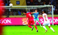 Thái Sơn đã tạo dấu ấn trong ngày ra mắt đội tuyển quốc gia ảnh: Mạnh Thắng 