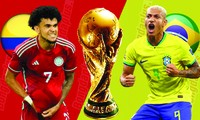 Colombia sẽ chạm trán Brazil lúc 7h ngày 17/11 