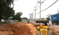 Binh Duong upgraded National Highway 13 from 6 lanes to 8 lanes Photo: HC