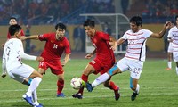 ĐTVN đang thể thiện khá tốt dưới sự dẫn dắt của HLV Park Hang seo tại AFF cup 2018 Ảnh: NHƯ Ý