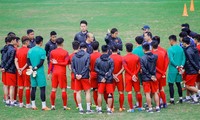 U23 Việt Nam gặp rất nhiều khó khăn, cũng như bộc lộ nhiều vấn đề trong trận thắng U23 Indonesia Ảnh: Như Ý