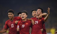 Đội tuyển Việt Nam sẽ xác định đối thủ ở vòng loại World cup tại lễ bốc tham chiều nay Ảnh: VSI