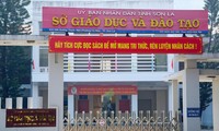Trụ sở Sở GD&ÐT tỉnh Sơn La. Ảnh: Nguyễn Hoàn