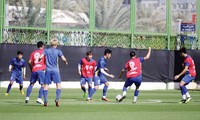 Đội tuyển Việt Nam trở lại tập luyện, chuẩn bị cho trận gặp Iran ảnh: ĐOÀN NHẬT 