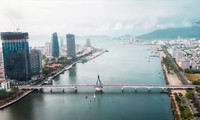 Một góc thành phố Đà Nẵng bên bờ sông Hàn Ảnh: Nguyễn Trình 