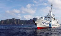 Một tàu tuần duyên Nhật Bản tuần tra gần quần đảo Senkaku/Điếu Ngư ảnh: Reuters