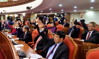 Toản cảnh hội nghị ban chấp hành Trung ương Đảng lần thứ 4 khóa XI. Ảnh: Trí Dũng
