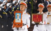 Tiễn biệt 3 liệt sĩ công an hy sinh ở Đồng Tâm
