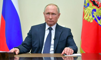 Tổng thống Nga Putin vừa cho phép kết thúc thời gian nghỉ làm việc vì COVID-19ảnh: Reuters 