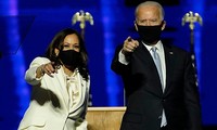 Ông Joe Biden và bà Kamala Harris sẽ tuyên thệ nhậm chức tổng thống và phó tổng thống Mỹ vào ngày 20/1. Ảnh: AP 