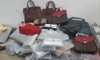 Một số mẫu trong lô hàng của Công ty TNHH An Bình xuất nhập khẩu Hà Nội được Hải quan lấy đi giám định