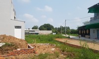 Một khu dân cư tự phát tại quận Cái Răng, TP Cần Thơ