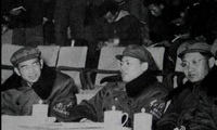Từ trái sang: Quan Phong, Diêu Văn Nguyên, Thích Bản Vũ 