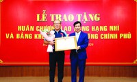 HLV Park Hang Seo nhận Huân chương Lao động hạng Nhì vì những đóng góp cho bóng đá Việt Nam ảnh: Như Ý 