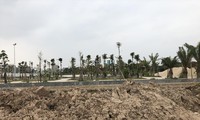 Khu đất đang làm hạ tầng để xây NƠXH Thượng Thanh (Long Biên, Hà Nội), nhưng “cò” lại rao bán, nhận đặt cọc với khách hàng