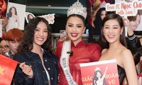 Ngọc Châu mang 6 vali sang Mỹ thi Hoa hậu Hoàn vũ