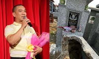 Hình ảnh phần mộ đạo diễn Vũ Minh bị đào lên, gia đình lên tiếng
