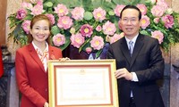 Chủ tịch nước Võ Văn Thưởng biểu dương cá nhân tiêu biểu của đoàn Thể thao Việt Nam